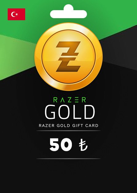 50try-large Carte-cadeau Razer Gold Clé (TURQUIE) – Image 1