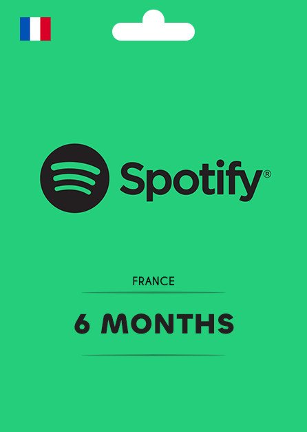 6monthsfrance-large Spotify Premium - Key FRANCE - Image 1